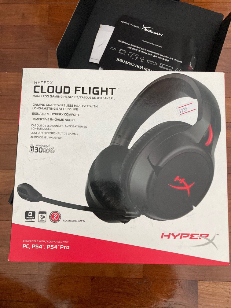 Hyperx cloud on sale flight discord