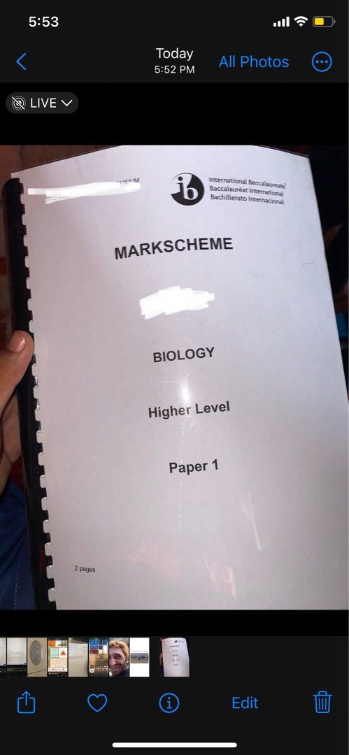 Ib Biology Past Papers 2000-2023, Hobbies & Toys, Books & Magazines 