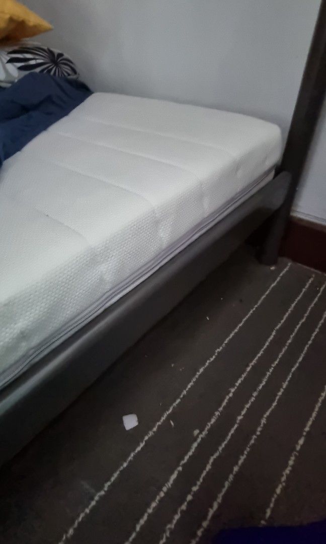 Ikea bunk bed Tuffing & Ikea Mattress Malfors, Furniture & Home Living