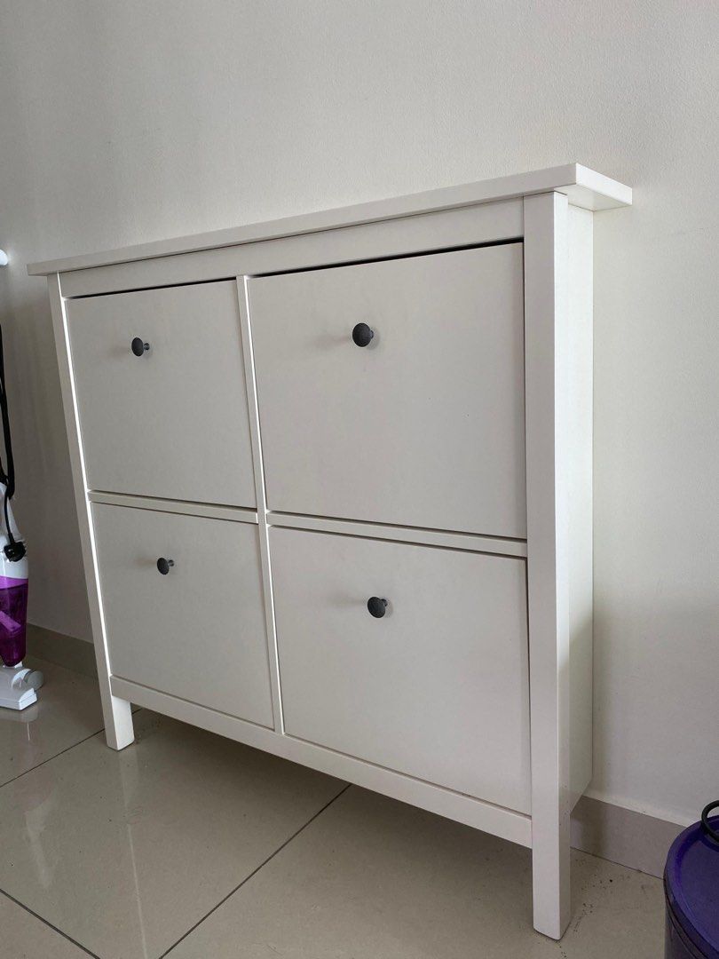 IKEA Hemnes Shoe Rack, Furniture & Home Living, Furniture, Shelves