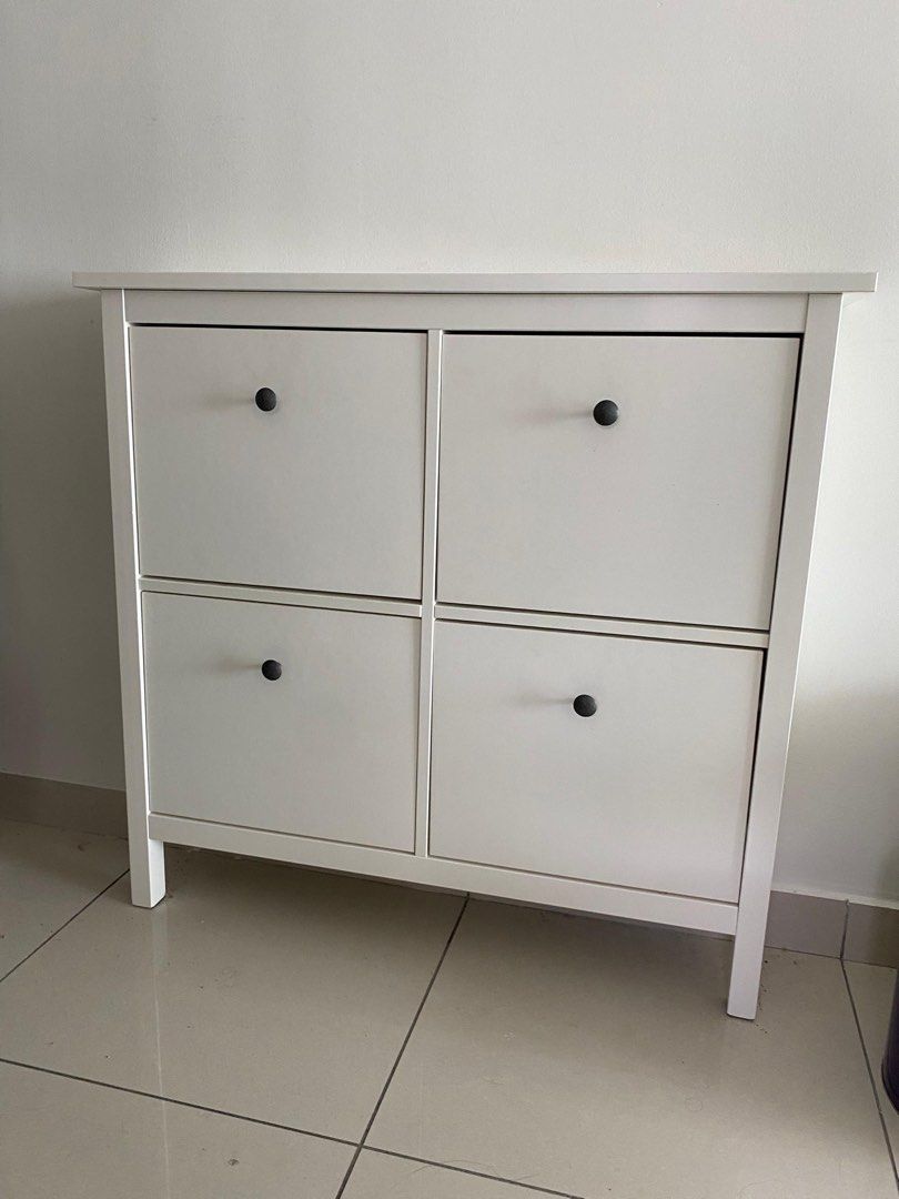 IKEA Hemnes Shoe Rack, Furniture & Home Living, Furniture, Shelves