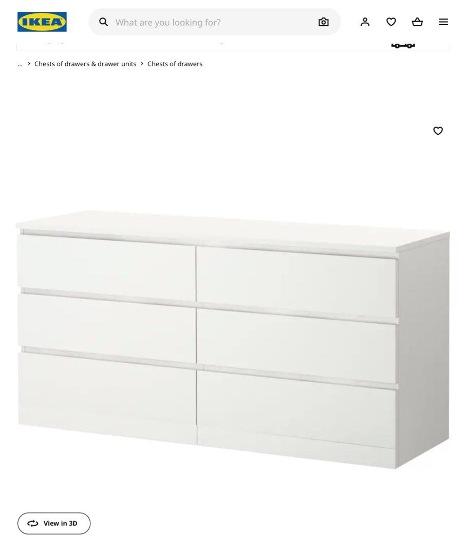 Ikea malm drawers hot sale gumtree
