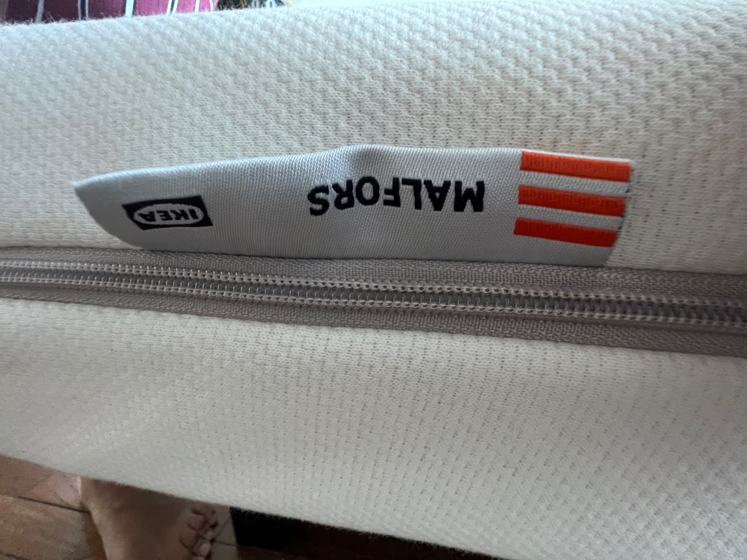 Ikea mattress topper/ pad malfors, Furniture & Home Living, Furniture