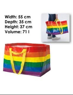 Ikea Rainbow Bag