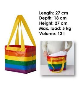 Ikea Rainbow Bag