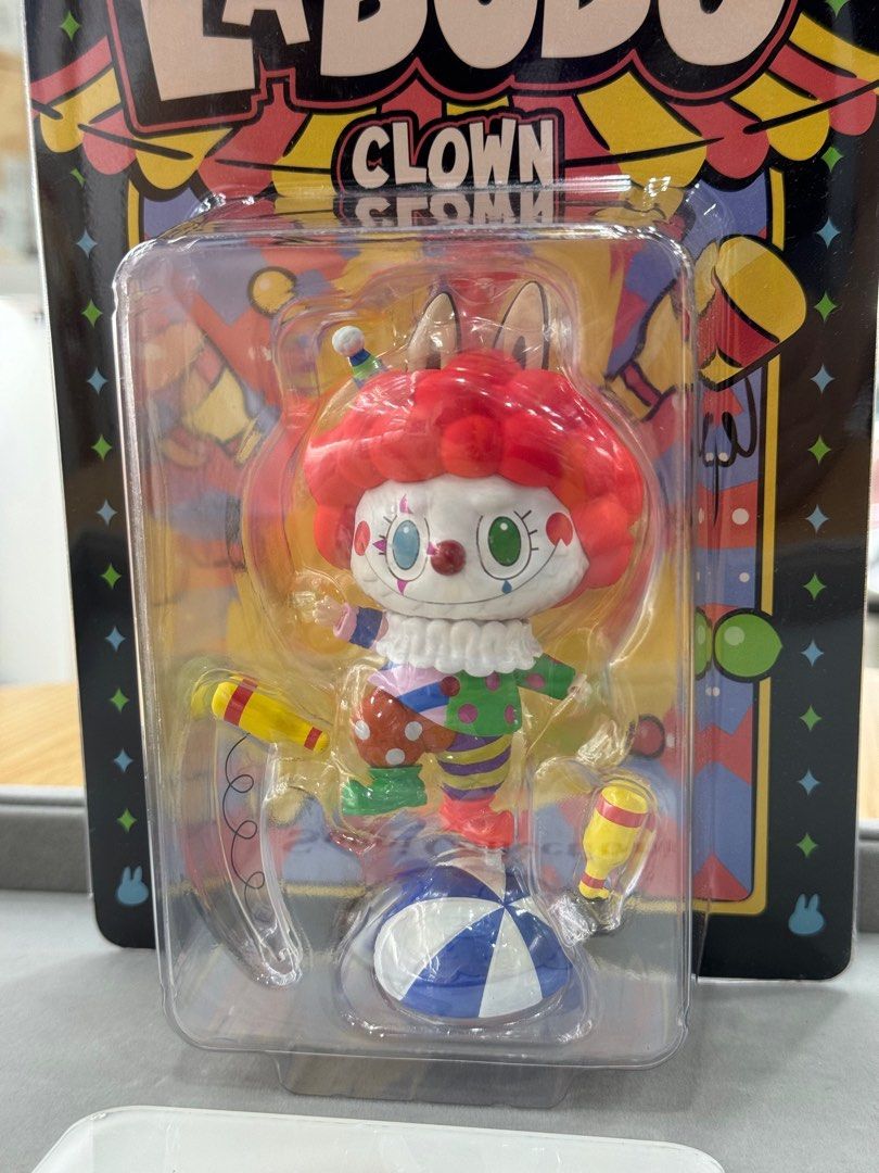 In Stock] Pop Mart Labubu Clown (2023 Shanghai PTS Exslusive
