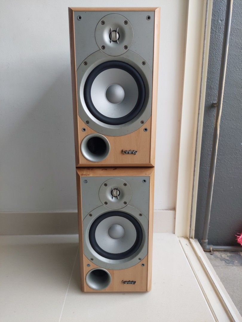 Infinity primus 160 bookshelf speakers, Audio, Soundbars, Speakers