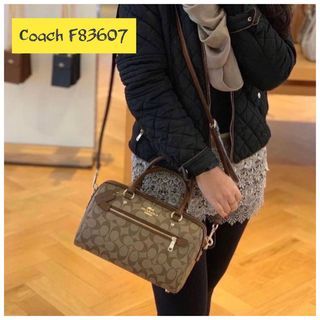 Coach Outlet Rowan Satchel In Signature Canvas With Mystical Floral Print