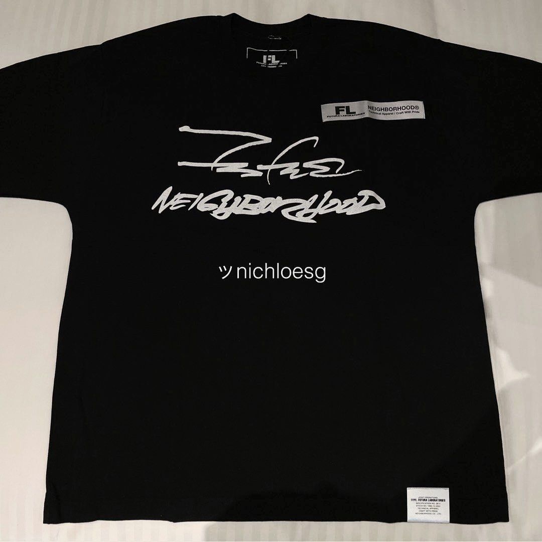 INSTOCK NEIGHBORHOOD NBHD X FUTURA LABORATORIES HOMESPRAY TEE 