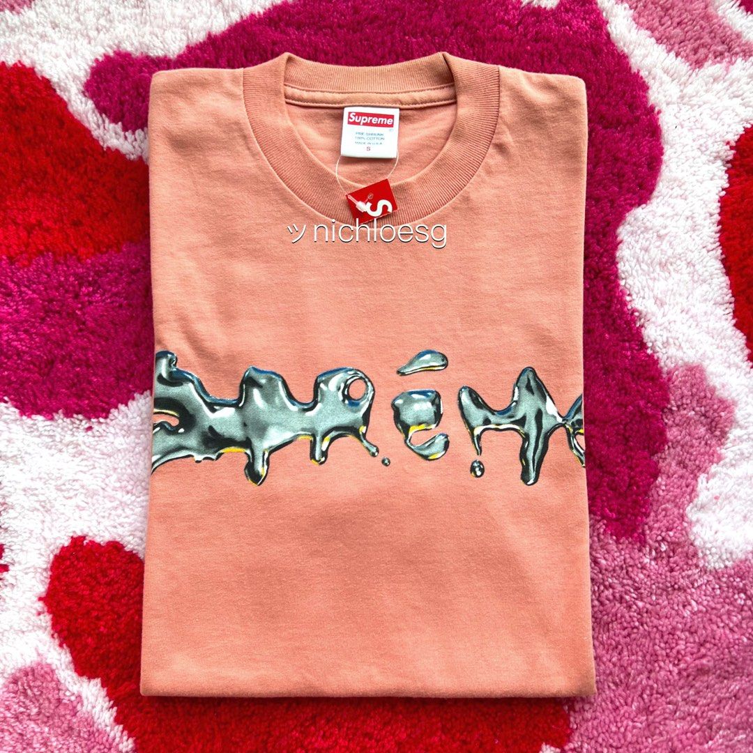 Supreme tee liquid on sale