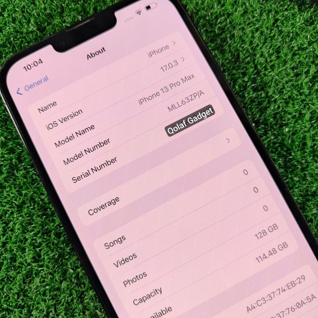 IPHONE 13 PRO MAX 128GB GRAPHITE, Mobile Phones & Gadgets, Mobile