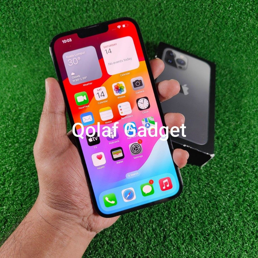 IPHONE 13 PRO MAX 128GB GRAPHITE, Mobile Phones & Gadgets, Mobile