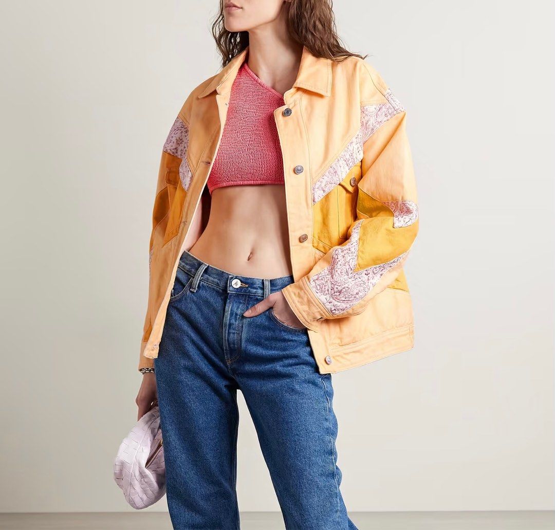 Isabel Marant Denim Patchwork Jacket
