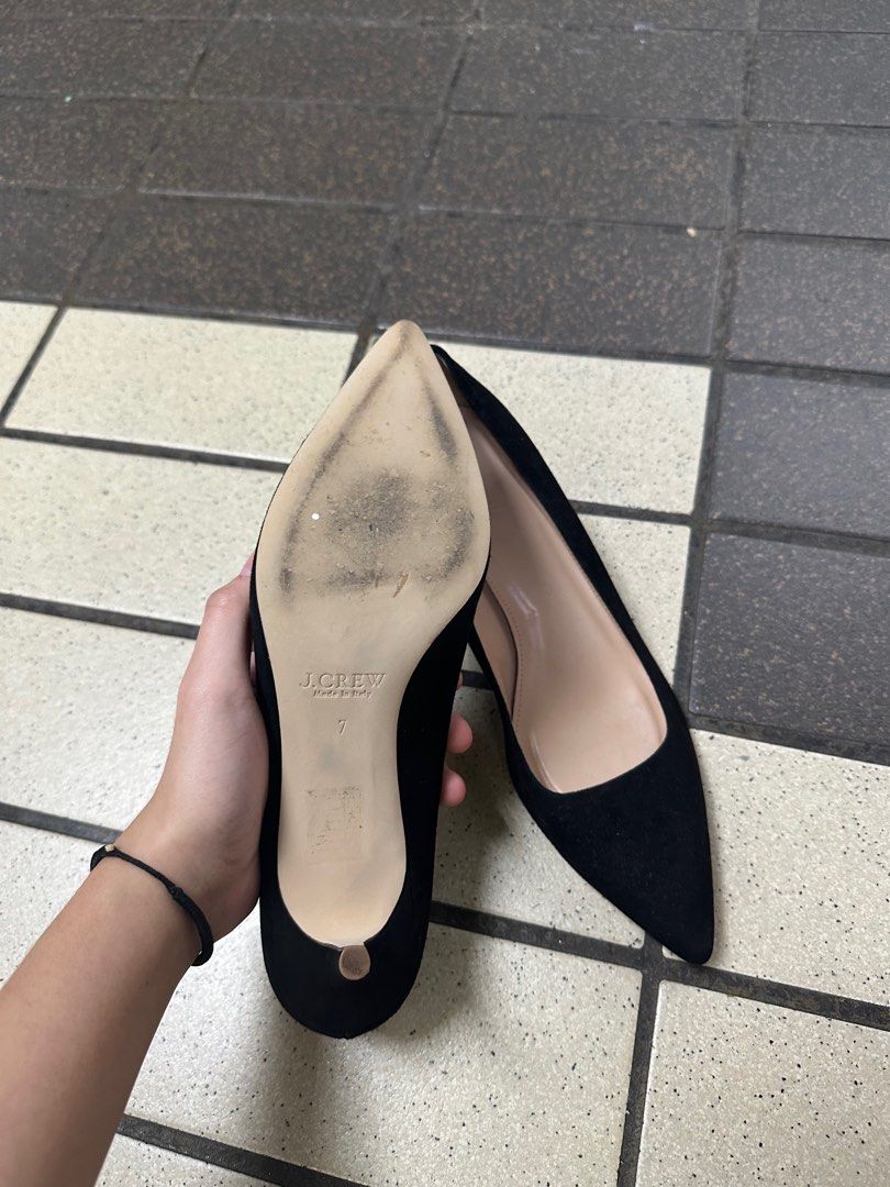 J crew black heels on sale