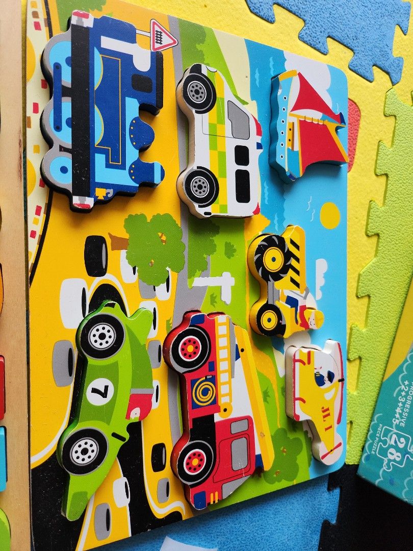 John lewis Wooden Puzzle, Hobbies & Toys, Toys & Games on Carousell