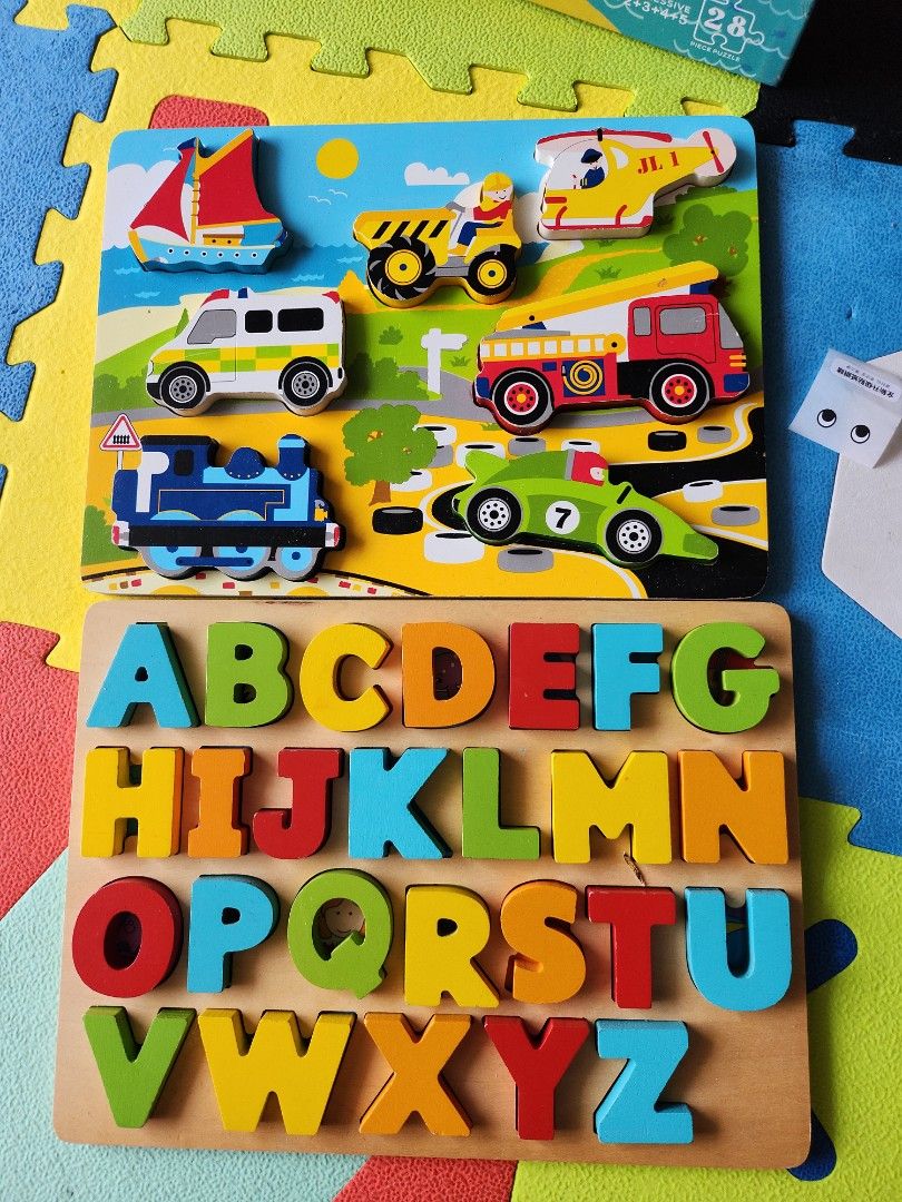 John lewis Wooden Puzzle, Hobbies & Toys, Toys & Games on Carousell