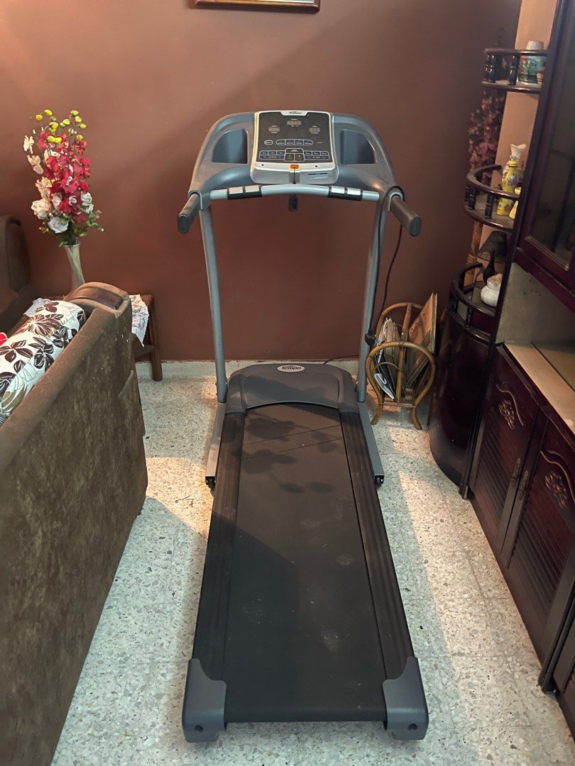 Johnson Fitness Tempo T82 Motorized Treadmill Running Machine