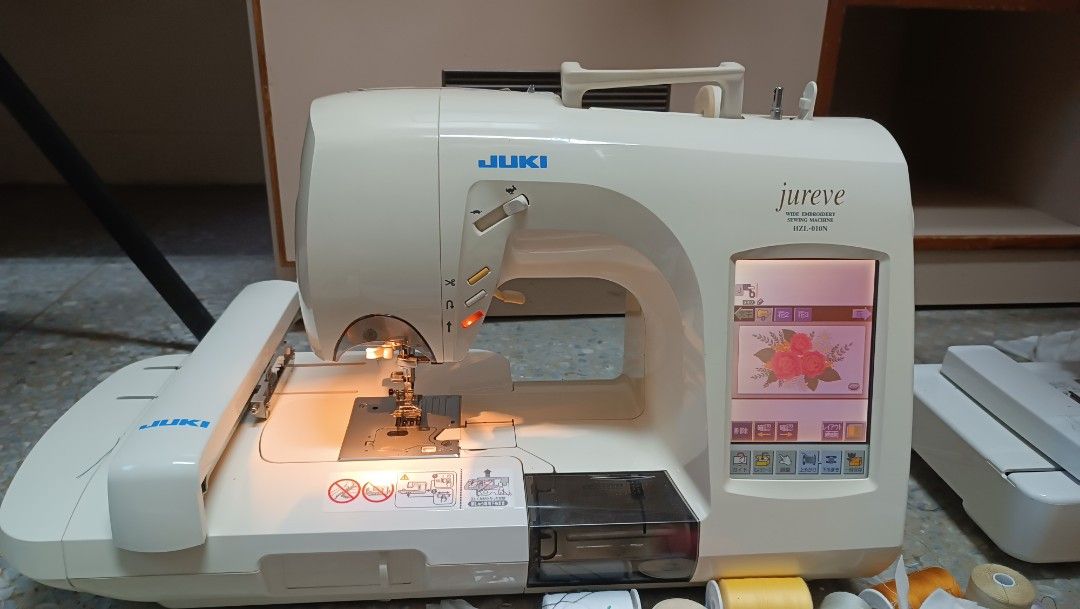 juki hzl 010n 縫紉機二手附刺繡機, 家具及居家用品, 家具, 其他居家