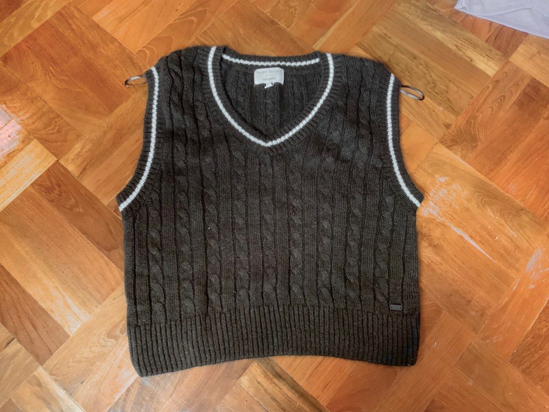 Jumper cardigan pull bear knitted vest and jacket Women s