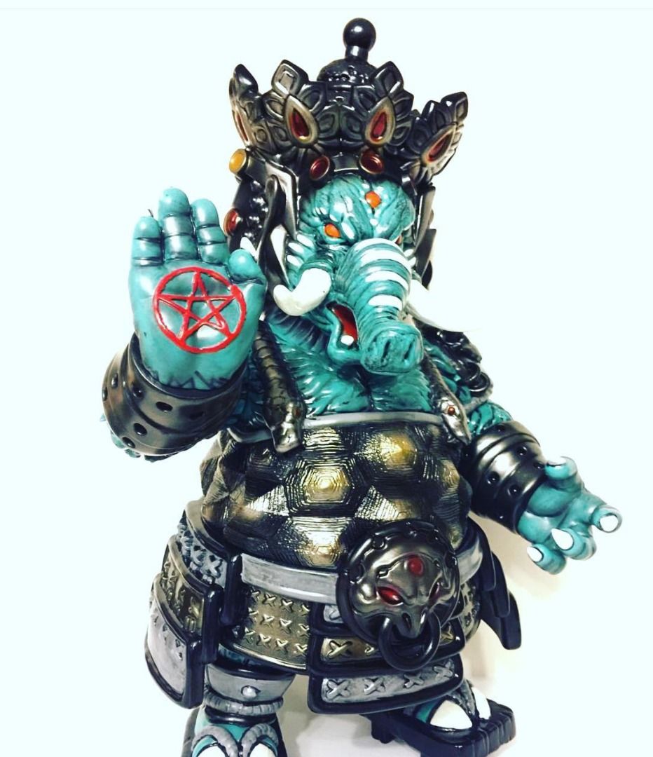 Kaiju One 壹工房K1 西遊記The Trinity Thai (唐三藏象) Sofubi 搪膠