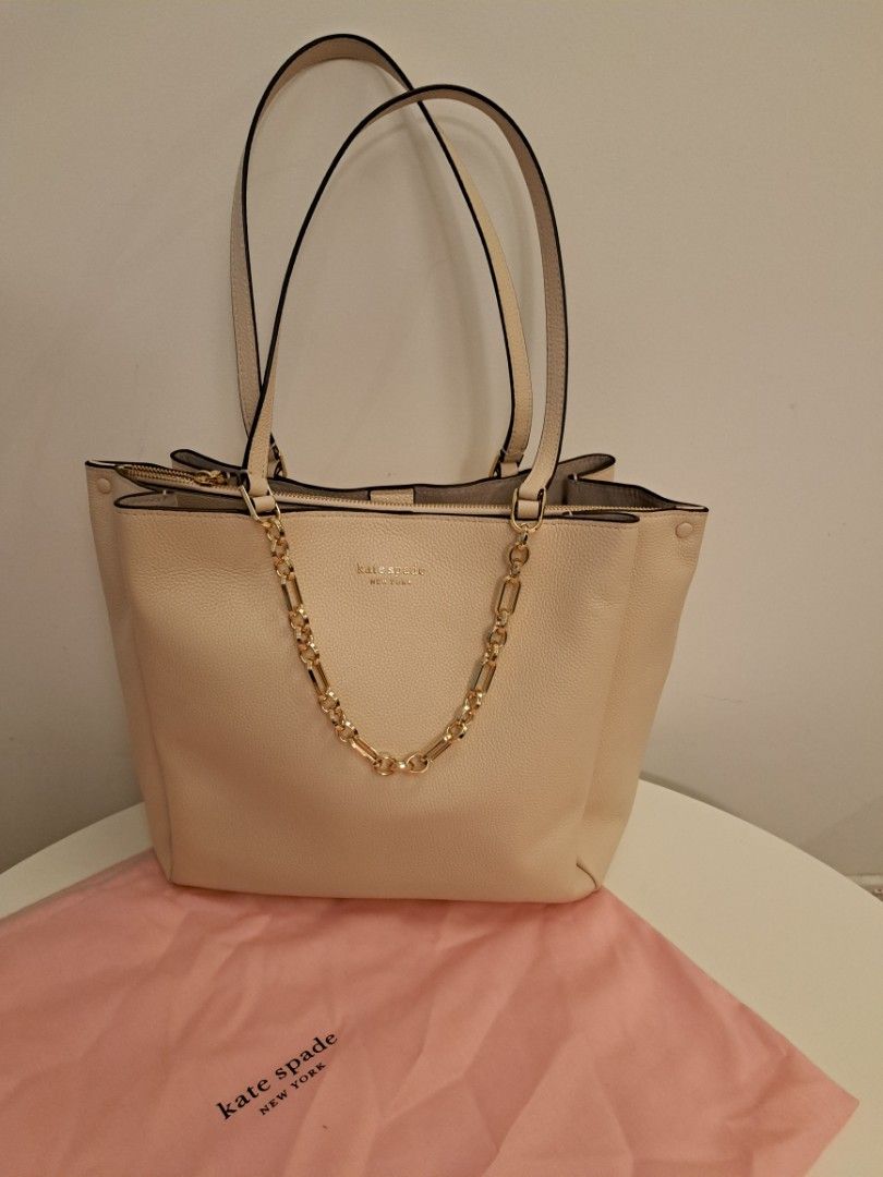 Kate spade cream discount and black bag