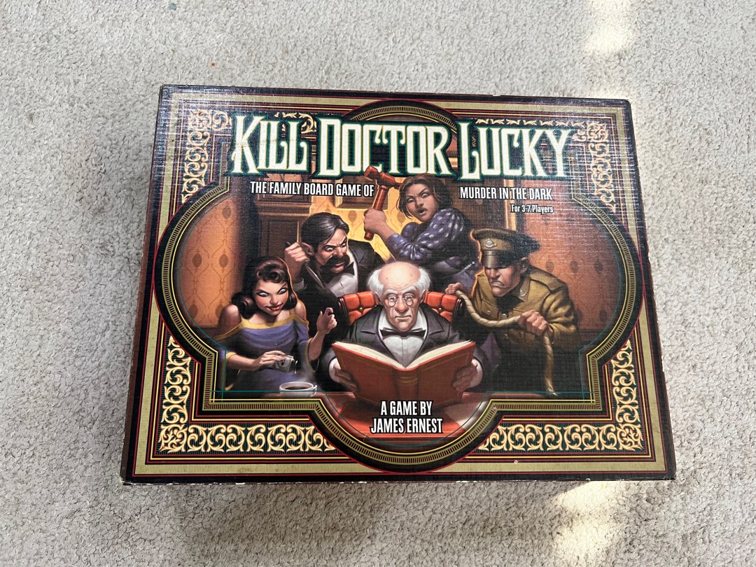 Kill Doctor Lucky Board Game, Hobbies &amp; Toys, Toys &amp; Games on Carousell