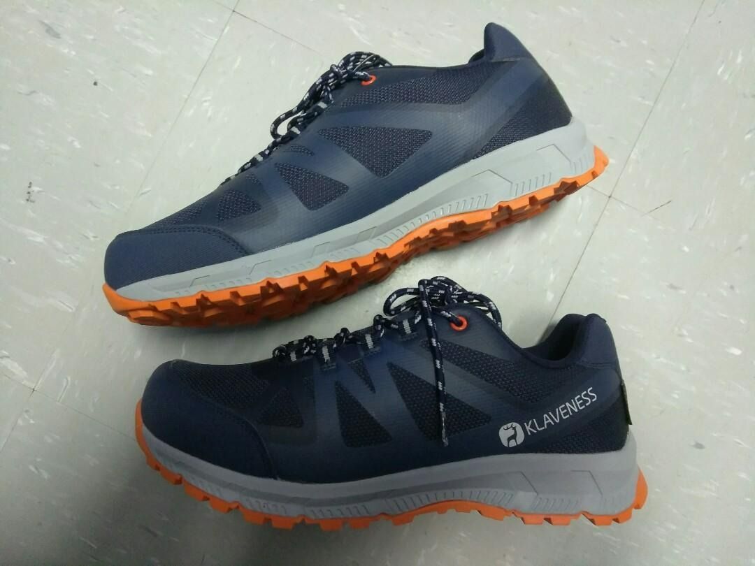 klaveness artificial leather textile hiking shoes Carousell