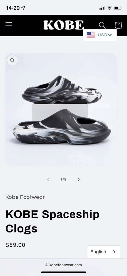Kobe clearance spaceship shoes