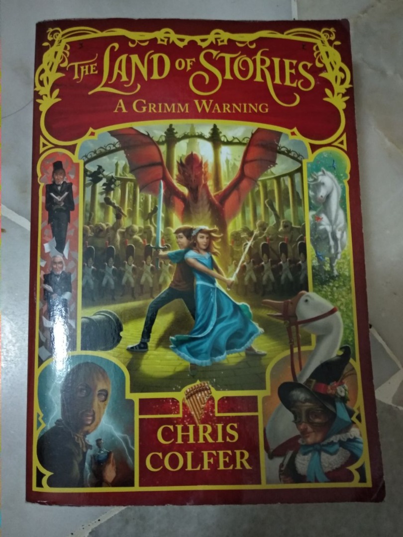 Land of Stories Book 3 A Grimm Warning by Chris Colfer, Hobbies & Toys