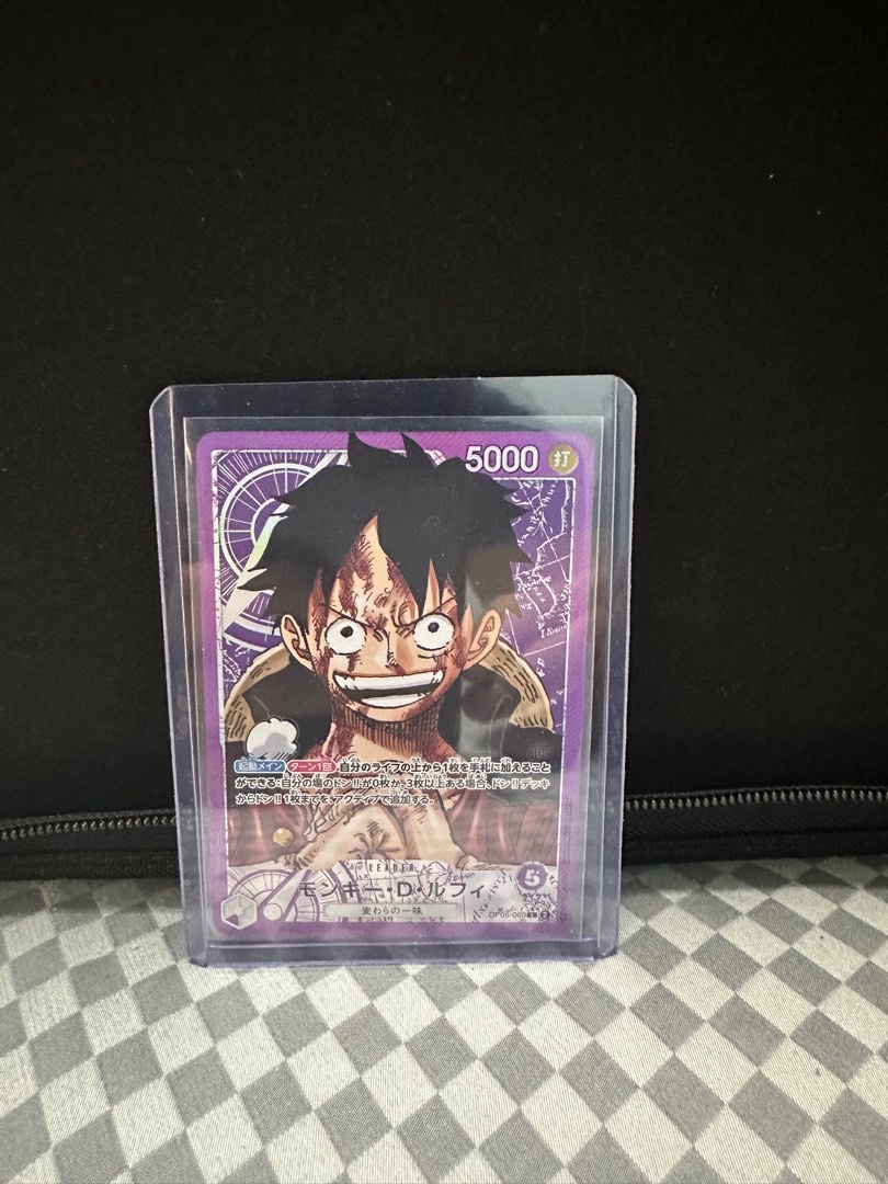 (LDR) OPO5 - 060 Luffy | One Piece Trading Card, Hobbies & Toys, Toys ...
