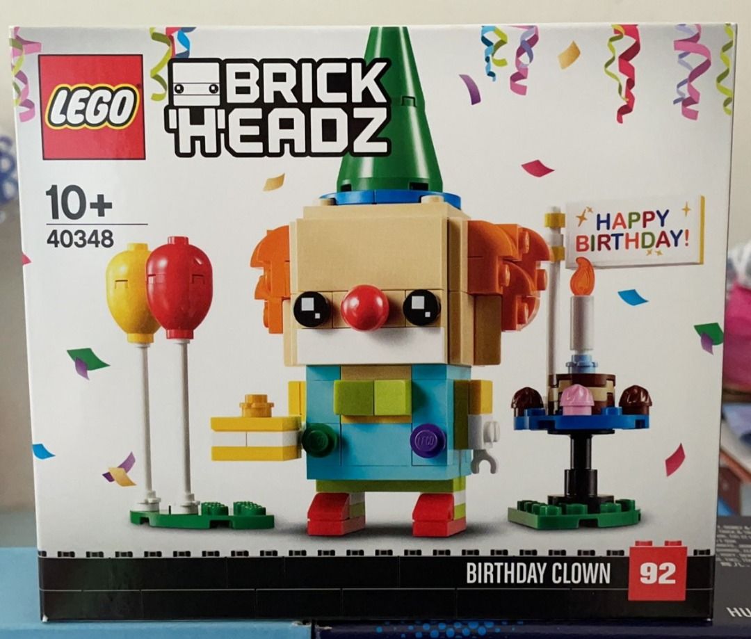 Lego brickheadz birthday clown discount