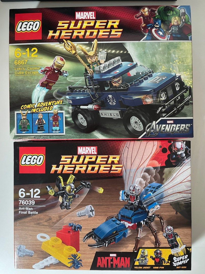 Lego Marvel Superhero Bundle Set 6867 76039 Hobbies Toys