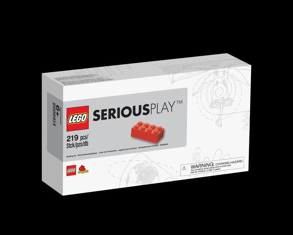 LEGO SERIOUS PLAY 2000414 Starter Kit (219 pieces) OLDER VERSION