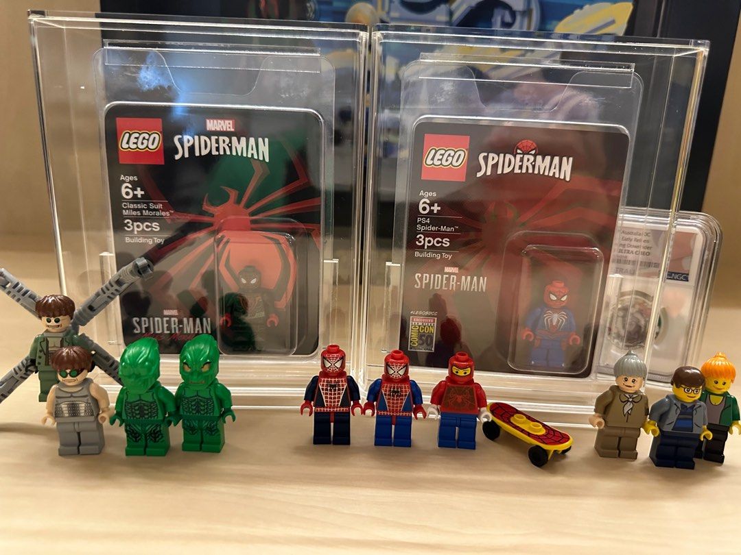 Lego spiderman sdcc