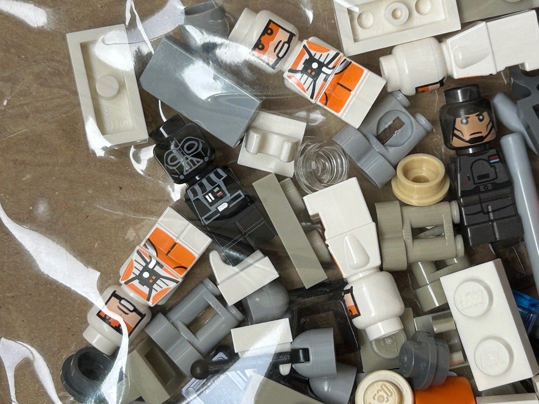 Lego Star Wars battle of hoth board game build microfigures