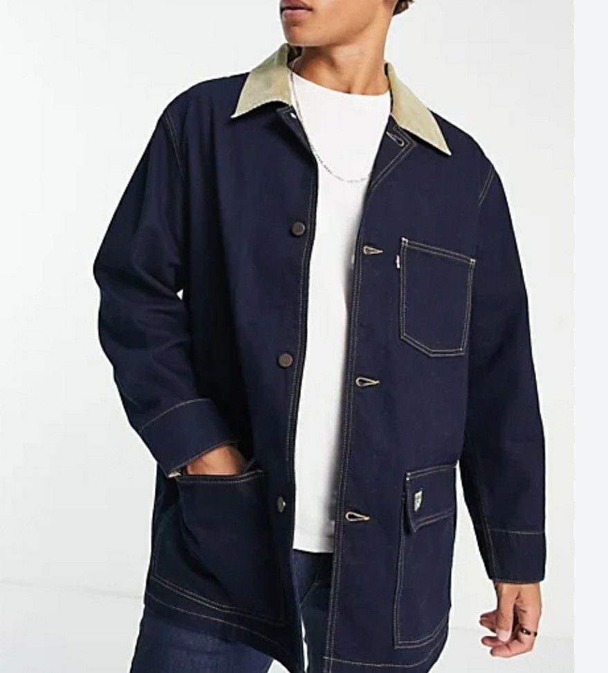 Levis trench coat mens 2025