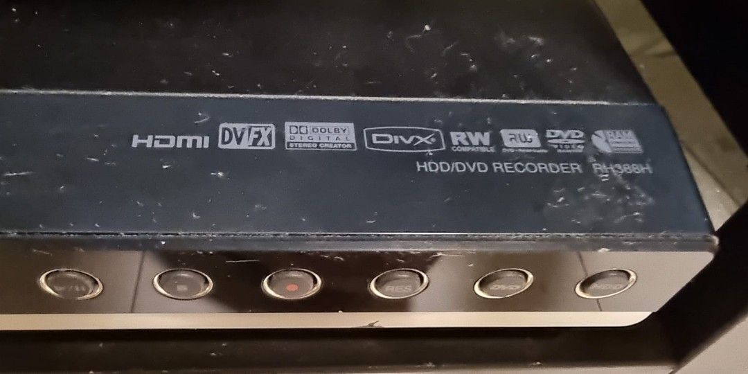 LG HDD/DVD recorder RH388H, TV & Home Appliances, TV & Entertainment