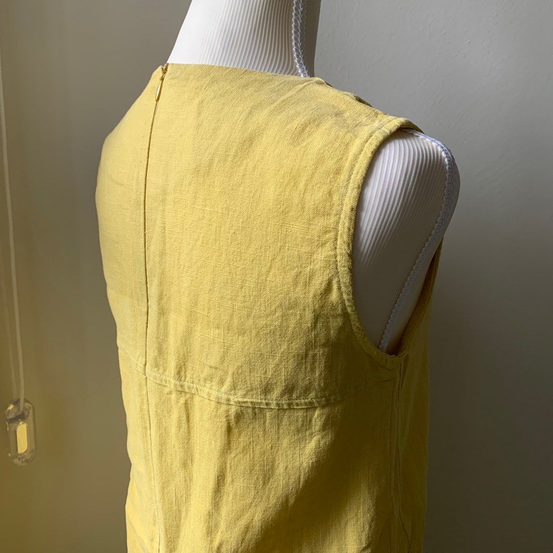 Light Yellow Korea Dress, Women's Fashion, Dresses & Sets, Dresses on