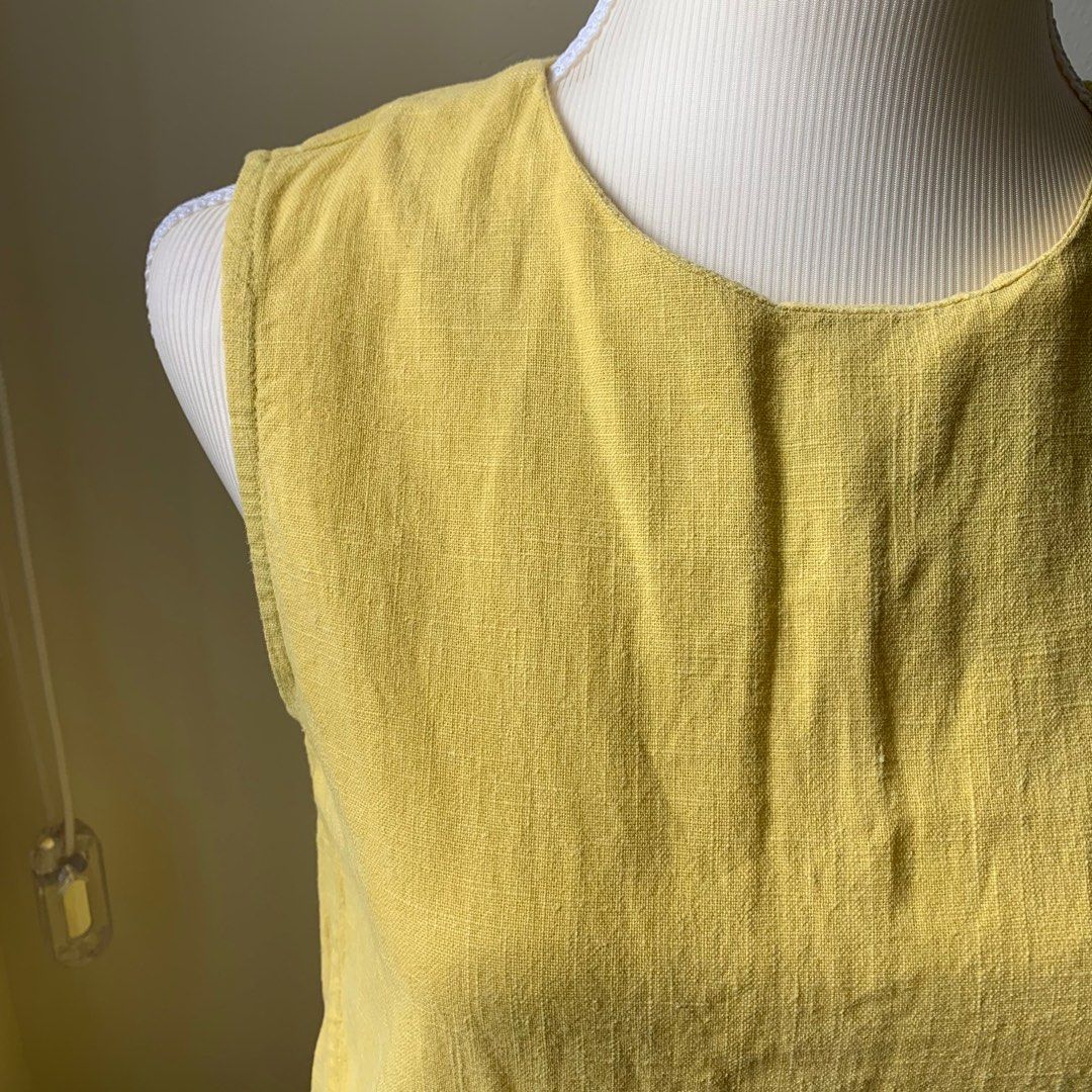 Light Yellow Korea Dress, Women's Fashion, Dresses & Sets, Dresses on