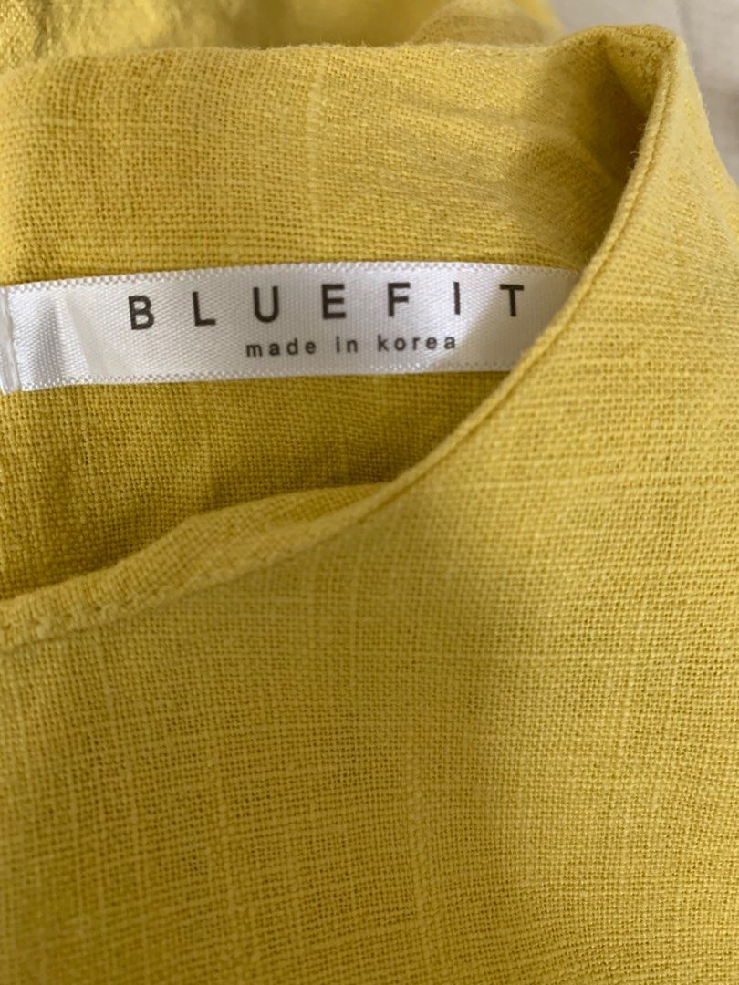 Light Yellow Korea Dress, Women's Fashion, Dresses & Sets, Dresses on
