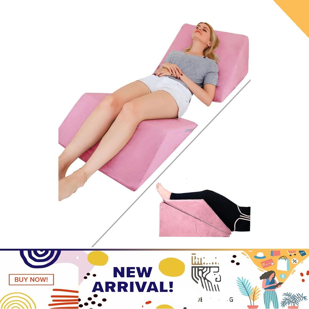 Angled bed pillows sales