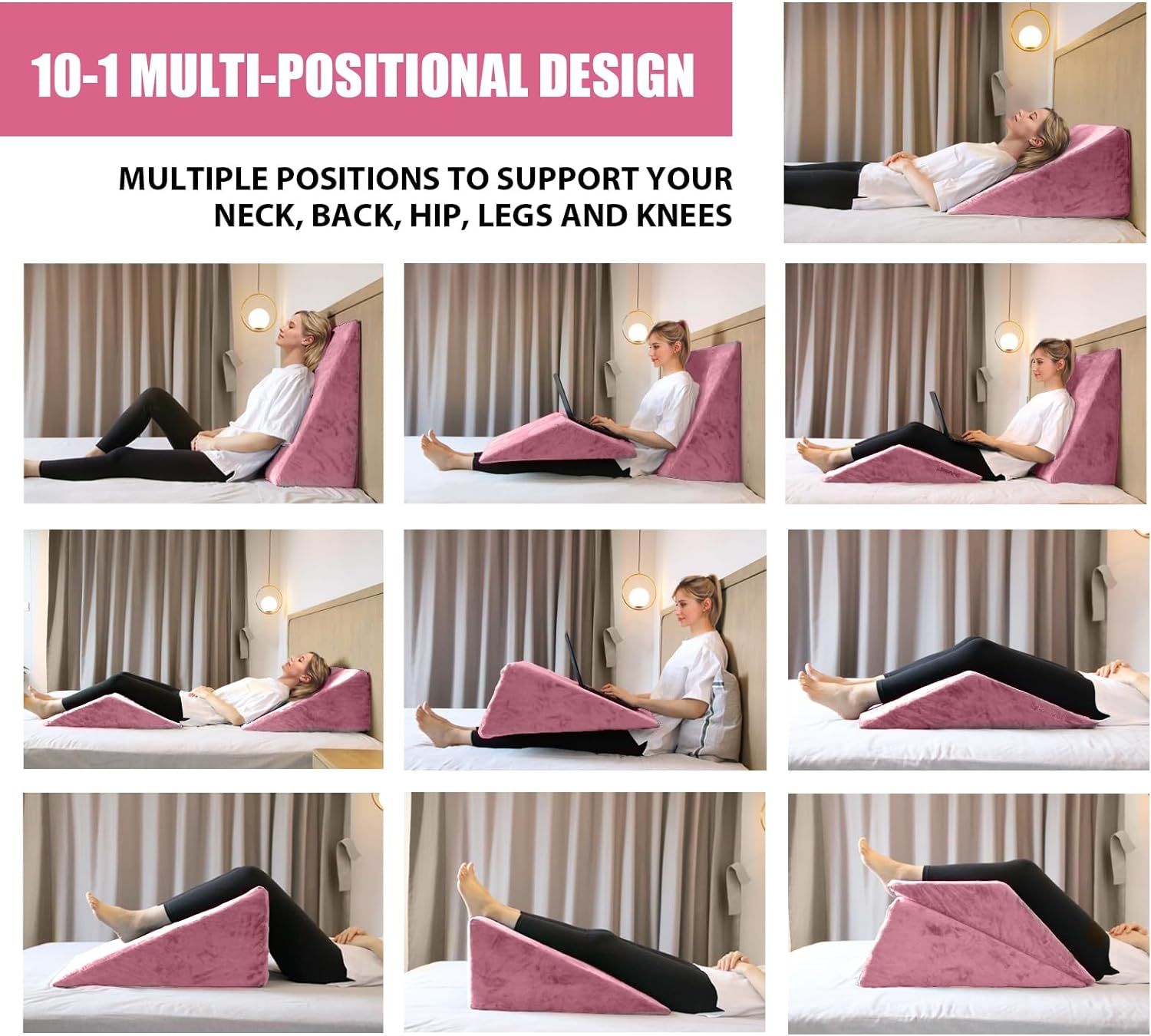 Angled bed pillows online