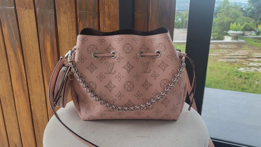 LV Bella bucket bag in mahina, Luxury, Bags & Wallets on Carousell