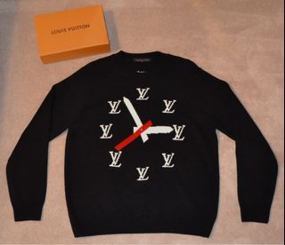 Louis Vuitton Clock Analog Sweater