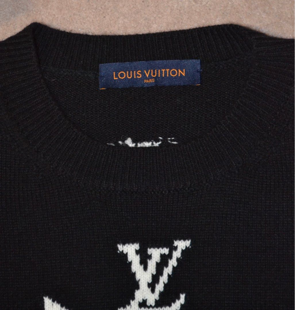 lv clock sweater