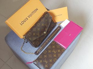 ⭐️Louis Vuitton Pochette Kirigami, Luxury, Bags & Wallets on Carousell