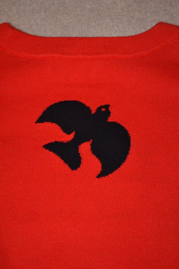 Louis Vuitton Neon Red Dove Knit T-Shirt, Men's Fashion, Clothes