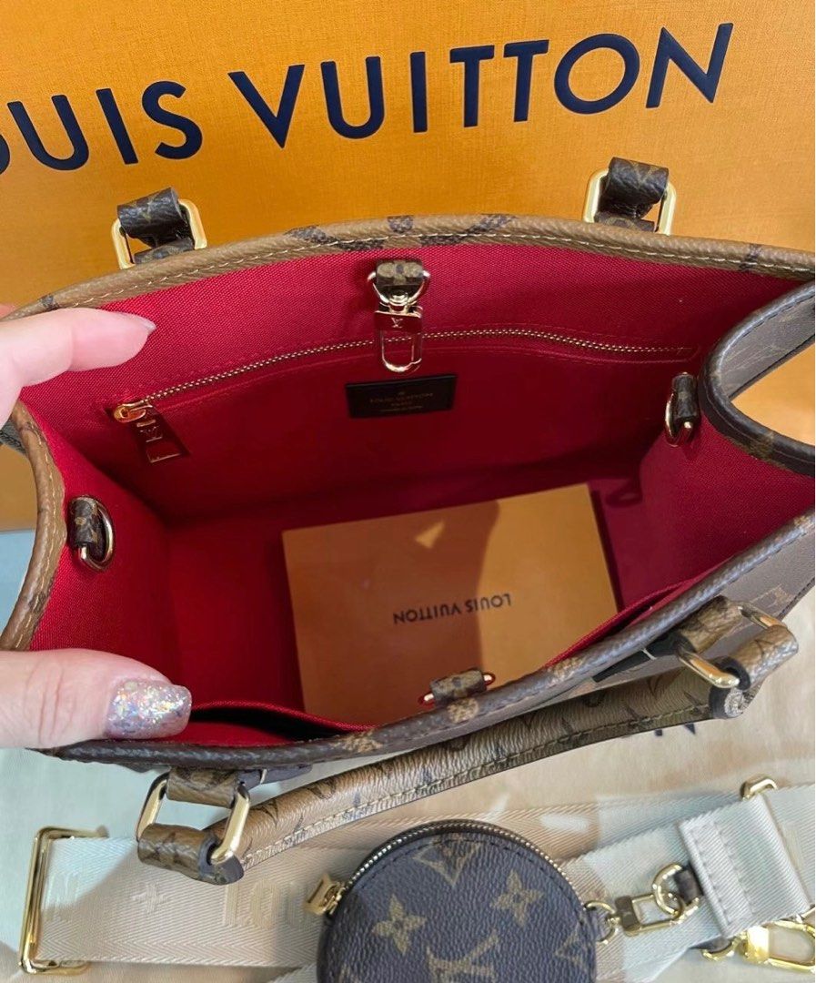 ⚡Clearance Sale ⚡Louis Vuitton LV Onthego PM in Marshmallow/ Mini tote bag,  Women's Fashion, Bags & Wallets, Purses & Pouches on Carousell