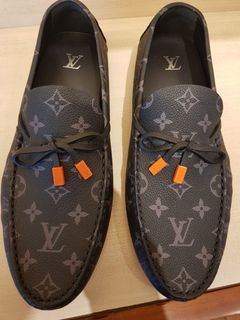 Louis Vuitton Mens 9.5 Limited Monogram Denim Souliers Club Oxford