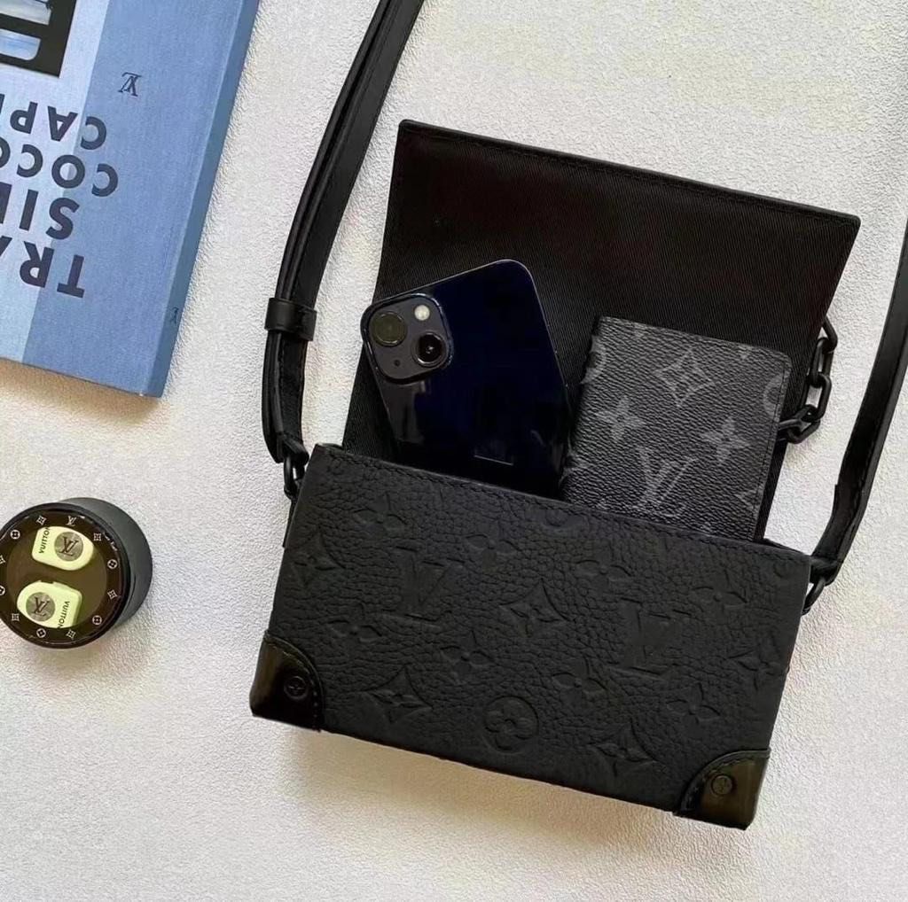 Louis Vuitton® Steamer Wearable Wallet Eclipse. Size in 2023